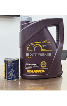 Mannol 5W-40 Extreme Motor Yağı Ve Motor Doctor Etkili Duman Kesici Katkısı Mannol 5W-40 Extreme Motor Yağı Ve Motor Doctor Etkili Duman Kesici Katkısı