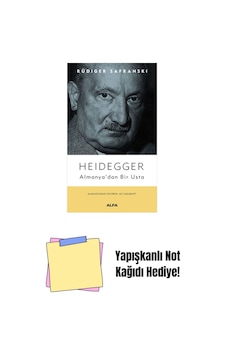 Heidegger - Almanya Dan Bir Usta + Yapışkanlı Not Kağıdı Heidegger - Almanya Dan Bir Usta + Yapışkanlı Not Kağıdı