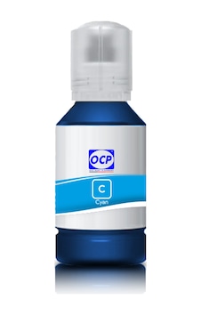 OCP Epson EcoTank L6460 Uyumlu Yazıcı Mürekkebi 140ml C Cyan Mavi Pigment OCP Epson EcoTank L6460 Uyumlu Yazıcı Mürekkebi 140ml C Cyan Mavi Pigment
