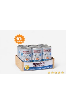 Zurich Veterinaire Balık Etli Yetişkin Kedi Konservesi 415 Gr X 6 Lı Paket Zurich Veterinaire Balık Etli Yetişkin Kedi Konservesi 415 Gr X 6 Lı Paket