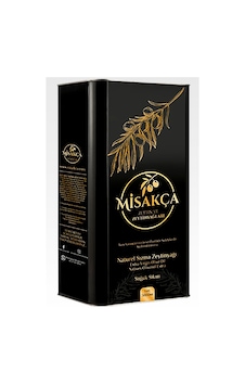 Misakça Soğuk Sıkım Naturel Sızma Zeytinyağı Teneke 5 L