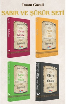 İmam Gazali - Sabır Ve Şükür Seti 4 Kitap Set / İmam Gazali İmam Gazali - Sabır Ve Şükür Seti 4 Kitap Set / İmam Gazali