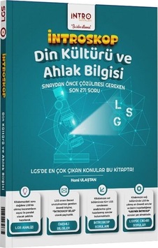 8. Sınıf Lgs Din Kültürü Ve Ahlak Bilgisi İntroskop Soru Bankası İntro Yayınları 8. Sınıf Lgs Din Kültürü Ve Ahlak Bilgisi İntroskop Soru Bankası İntro Yayınları