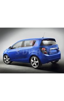S-Dizayn  Chevrolet Aveo 2 Hb Krom Cam Çıtası 4 Prç 2012 Üzeri