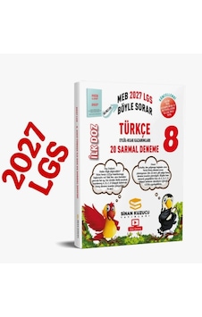 Sinan Kuzucu İlk Doz Sarmal Branş Denemeleri Türkçe 8. Sınıf 2027 Meb Böyle Sorar Sinan Kuzucu İlk Doz Sarmal Branş Denemeleri Türkçe 8. Sınıf 2027 Meb Böyle Sorar
