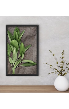 Bk Home Green Plant Dekoratif Ahşap Siyah Çerçeveli Tablo-4 (551089657) Bk Home Green Plant Dekoratif Ahşap Siyah Çerçeveli Tablo-4 (551089657)