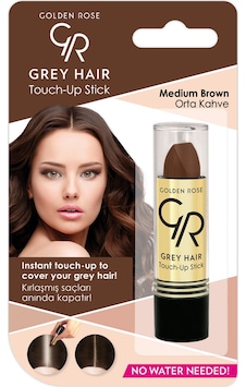 Golden Rose Gray Hair Beyaz Kapatıcı Saç Ruju 03 Orta Kahve Golden Rose Gray Hair Beyaz Kapatıcı Saç Ruju 03 Orta Kahve