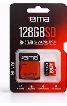 Eima 128gb Sd Kart Sdhc, Adaptörlü, Yüksek Hızlı Hafıza Kartı Eima 128gb Sd Kart Sdhc, Adaptörlü, Yüksek Hızlı Hafıza Kartı