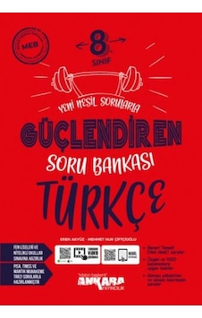 Ankara 8. Sınıf Türkçe Güçlendiren Soru Bankası Ankara Ankara 8. Sınıf Türkçe Güçlendiren Soru Bankası Ankara