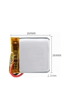 Mp3 Mp4 Akıllı Saat Pil 3.7V 450Mah Şarjlı Li-Polimer Batarya 25M Mp3 Mp4 Akıllı Saat Pil 3.7V 450Mah Şarjlı Li-Polimer Batarya 25M