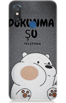 Xiaomi Mi 8 Uyumlu Telefonuma Dokunma Desenli Silikon Kılıf Xiaomi Mi 8 Uyumlu Telefonuma Dokunma Desenli Silikon Kılıf