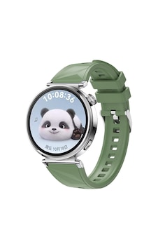 Huawei Watch Gt5 41mm Uyumlu Omsy Krd-129 Silikon Kordon Strap Kayış-yeşil Huawei Watch Gt5 41mm Uyumlu Omsy Krd-129 Silikon Kordon Strap Kayış-yeşil