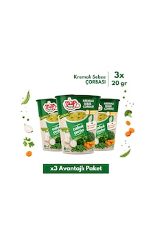 Snap Eats Hazır Çorba Bardakta Kremalı Sebze Çorbası 20 Gr 3'lü Avantaj Paketi Snap Eats Hazır Çorba Bardakta Kremalı Sebze Çorbası 20 Gr 3'lü Avantaj Paketi