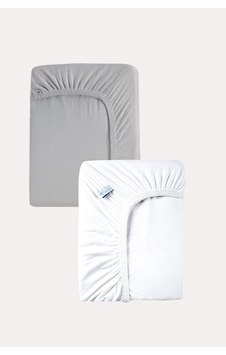 Gri - Beyaz Renk %100 Pamuk Penye Bebek Çarşafı 60x120cm - Lastikli Bebek Çarşafı 2'li Gri - Beyaz - 860728279 Gri - Beyaz Renk %100 Pamuk Penye Bebek Çarşafı 60x120cm - Lastikli Bebek Çarşafı 2'li Gri - Beyaz - 860728279