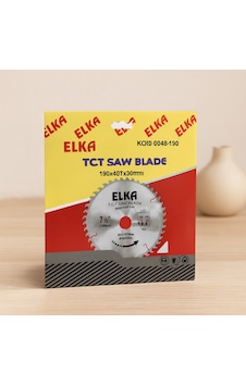 190 Mm Tct Testere Bıçağı 40 Diş 30 Mm Göbek Ahşap/sunta
