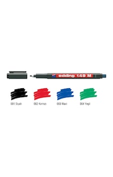 Edding Asetat Kalemi Permanent M Seri 1 MM Yeşil 149m 10 Adet Yeşil Edding Asetat Kalemi Permanent M Seri 1 MM Yeşil 149m 10 Adet Yeşil