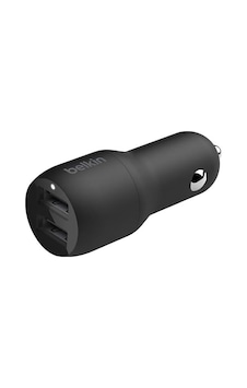 Belkin Boost Charge Çift Bağlantı Noktalı 24 W Araç Şarjı, Iphone Belkin Boost Charge Çift Bağlantı Noktalı 24 W Araç Şarjı, Iphone