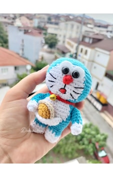 Amigurumi Doraemon Minik Oyuncak Karakter Dukakidstoys Tasarımı Amigurumi Doraemon Minik Oyuncak Karakter Dukakidstoys Tasarımı