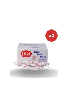 Dizi Beyaz Stick Şeker 4 Kg - 2 Adet Dizi Beyaz Stick Şeker 4 Kg - 2 Adet