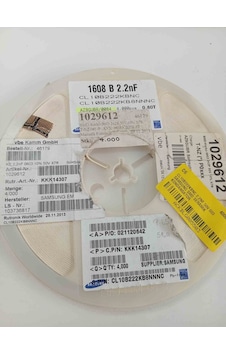 Cl10b222kbnc 2.2nf 50v 603 Samsung Uyumlu Smd Seramik Kondansatör 700 Adet Cl10b222kbnc 2.2nf 50v 603 Samsung Uyumlu Smd Seramik Kondansatör 700 Adet