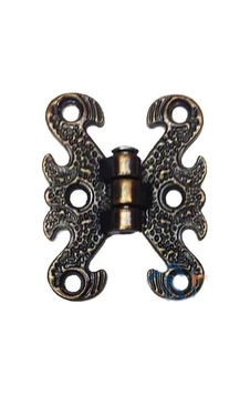 Zamak Kelebek Menteşe - Küçük, 30x40mm, Oksit, 1 A Elx34778-07ee6 Diğer