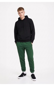 Markapia Erkek Kapüşonlu İçi Polarlı Sweatshirt Siyah Markapia Erkek Kapüşonlu İçi Polarlı Sweatshirt Siyah