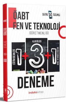 İndeks Kitap 2022 ÖABT Fen ve Teknoloji Öğretmenliği 5 Deneme