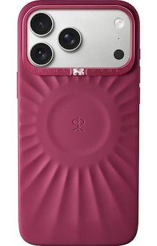 Apple Apple iPhone 17 Pro Uyumlu Kılıf Kabartma Tasarımlı Metal Kamera Çerçeveli Pynana Starlight Kapak Bordo Apple Apple iPhone 17 Pro Uyumlu Kılıf Kabartma Tasarımlı Metal Kamera Çerçeveli Pynana Starlight Kapak Bordo