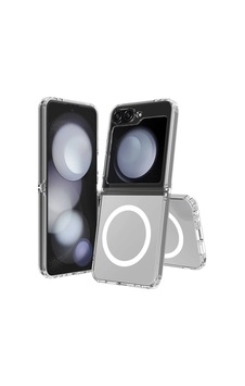 Galaxy Uyumlu Z Flip 6 Kılıf M-safe Şarj Özellikli Şeffaf Sert Pc Zore Embos Kapak Galaxy Uyumlu Z Flip 6 Kılıf M-safe Şarj Özellikli Şeffaf Sert Pc Zore Embos Kapak