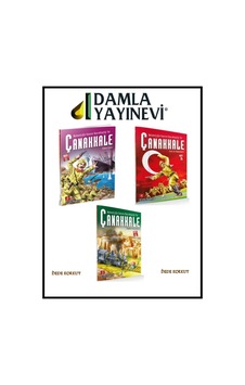 Çizgi Roman Mehmetçiğin Kanının Bayraklaştığı Yer Çanakkale - 3 Kitap Set