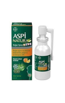 Aspinatura Kids Boğaz Spreyi 20 Ml - Kayısı & Limon Aspinatura Kids Boğaz Spreyi 20 Ml - Kayısı & Limon