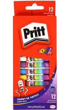 Pritt 12'li Pastel Boya Diğer