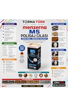 Menzerna M5 Süper Finiş Polisaj Cilası Beyaz Menzerna M5 Süper Finiş Polisaj Cilası Beyaz