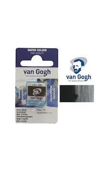 Talens Van Gogh Tablet Suluboya 1/2 Black-701