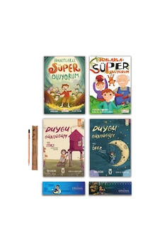 Timaş Çocuk Dualarla - İbadetlerle Süper Oluyorum - Duygu Günlüğüm Mira Stres Ve Öfke Set 4 Kitap