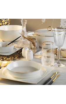 Aryıldız Maria Gold 12 Kişilik 60 Parça Yemek Takımı Aryıldız Maria Gold 12 Kişilik 60 Parça Yemek Takımı