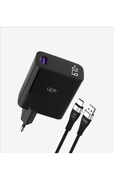 Linktech G860 Premium Usb-a'dan Tip-c'ye Kablolu 67w Süper Sı Adaptörü Linktech G860 Premium Usb-a'dan Tip-c'ye Kablolu 67w Süper Sı Adaptörü