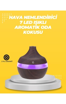 Mey İthalat 7 Renk Led Işıklı Ultrasonik Aroma Difüzör 300 Ml Mey İthalat 7 Renk Led Işıklı Ultrasonik Aroma Difüzör 300 Ml