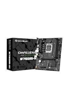 Maxsun Challanger B760m-n 6000mhz Oc M.2 1700p Matx Anakart Maxsun Challanger B760m-n 6000mhz Oc M.2 1700p Matx Anakart