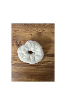 Düz Renk Peluş Lastik Toka Beyaz - 790144688 Beyaz Düz Renk Peluş Lastik Toka Beyaz - 790144688 Beyaz