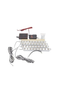 4X9 Ledli Panjur İçi Çakar Lamba Sarı Sarı - Beyaz Beyaz 24V Lapa