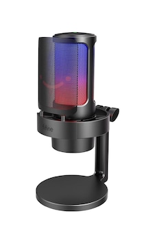 Fifine Ampligame A8 Siyah RGB USB Yayıncı Mikrofonu (Teşhir)