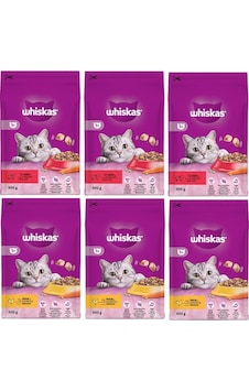 Whiskas İkili Lezzet Başlangıç Paketi 6 Adet Whiskas İkili Lezzet Başlangıç Paketi 6 Adet