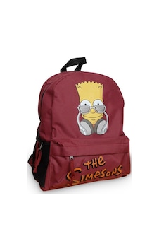 Atlantis The Simpsons Bart Headphone Sırt Çantası Bordo Çok Renkli Atlantis The Simpsons Bart Headphone Sırt Çantası Bordo Çok Renkli