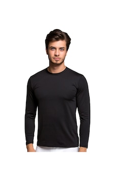 Thermoform Microfiber Uzun Kollu Fanila Siyah (508522221) Siyah Thermoform Microfiber Uzun Kollu Fanila Siyah (508522221) Siyah