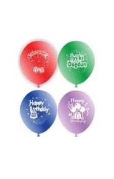 Doğum Günü İyiki Doğdun Balon 12inc 100 Parça 5517 Çok Renkli Doğum Günü İyiki Doğdun Balon 12inc 100 Parça 5517 Çok Renkli