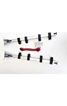Bul-max Duvardan Çamaşır Askılığı Alüminyum Gümüş Bul-max Duvardan Çamaşır Askılığı Alüminyum Gümüş
