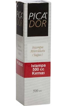 Kayakirtasiye Picador Istampa Mürekkebi Kırmızı 500Cc 1/2 Kayakirtasiye Picador Istampa Mürekkebi Kırmızı 500Cc 1/2