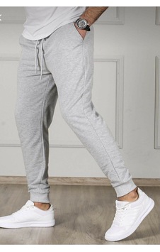 Blackjack Giyim Blackjackgiyim Erkek Gri Slim Fit Jogger Eşofman Altı gri