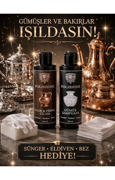 Gümüş Temizleme Şampuanı 150ml Ve Bakır,bronz,pirinç,krom Parlatıcı 150ml Gümüş Temizleme Şampuanı 150ml Ve Bakır,bronz,pirinç,krom Parlatıcı 150ml